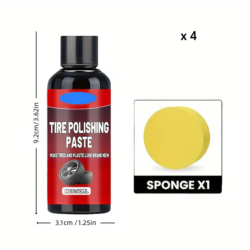 🔥💥 Instant Black Tire Polishing Paste🔥💥