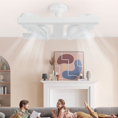 ❄️This fan delivers air conditioner cooling effect! 💥Limited time 50% off! Modern 2-in-1 LED Ceiling Fan Light