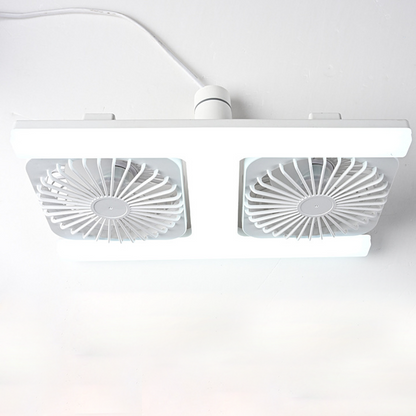 ❄️This fan delivers air conditioner cooling effect! 💥Limited time 50% off! Modern 2-in-1 LED Ceiling Fan Light