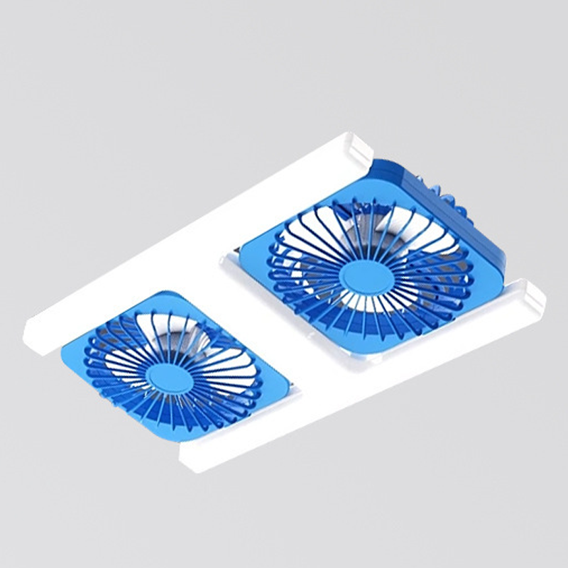 ❄️This fan delivers air conditioner cooling effect! 💥Limited time 50% off! Modern 2-in-1 LED Ceiling Fan Light