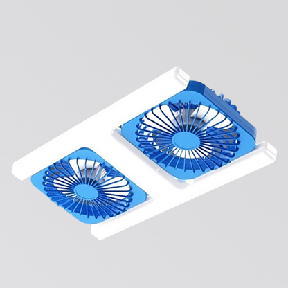❄️This fan delivers air conditioner cooling effect! 💥Limited time 50% off! Modern 2-in-1 LED Ceiling Fan Light