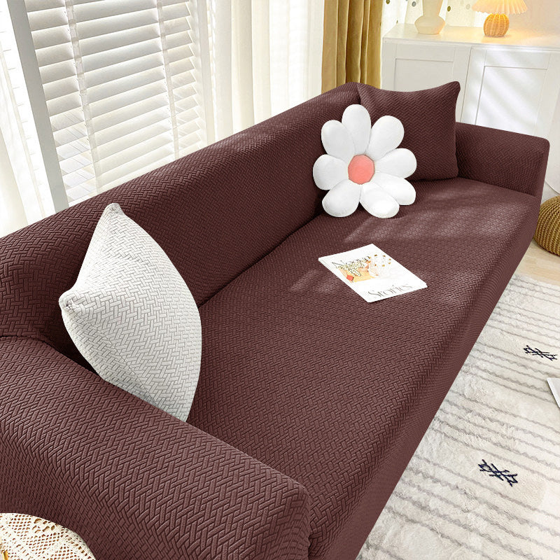 Universal Stretch Jacquard Sofa Slipcover
