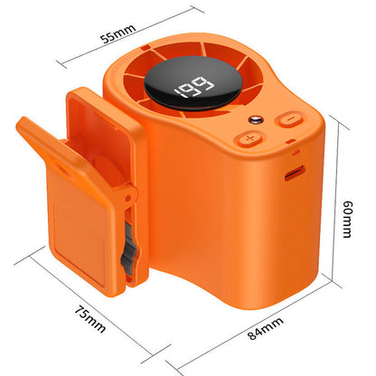 🚗50% OFF HOT SALE! 💨Portable Clip-On Car Turbo Cooling Fan, 3-Speed Adjustable Hands-Free Auto Vent Fan with LED Digital Display