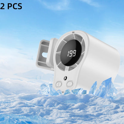 🚗50% OFF HOT SALE! 💨Portable Clip-On Car Turbo Cooling Fan, 3-Speed Adjustable Hands-Free Auto Vent Fan with LED Digital Display