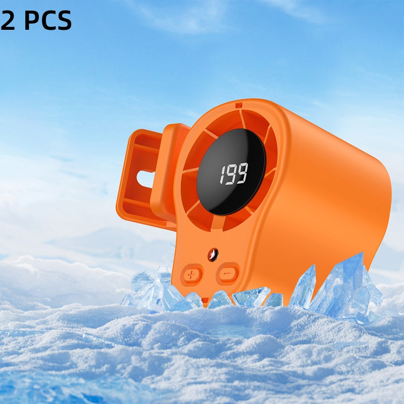 🚗50% OFF HOT SALE! 💨Portable Clip-On Car Turbo Cooling Fan, 3-Speed Adjustable Hands-Free Auto Vent Fan with LED Digital Display