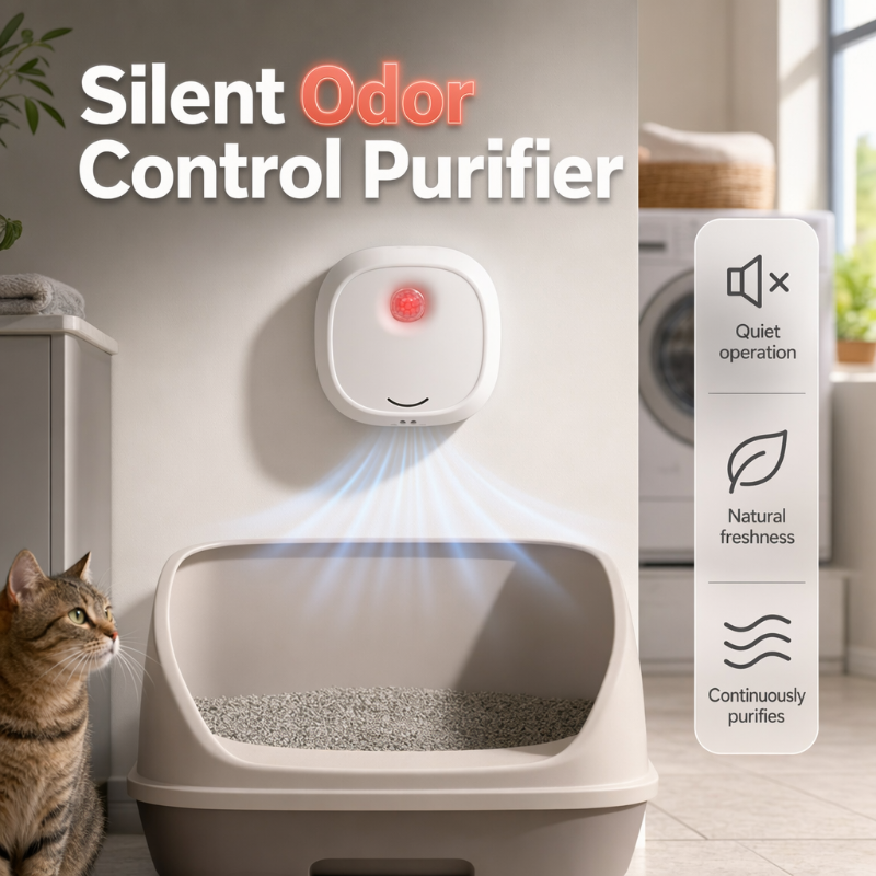 Smart Quiet Pet Odor Eliminator🔥50% OFF Limited Time Deal⏳ Ultra Quiet Device To Remove Stubborn Pet Odors