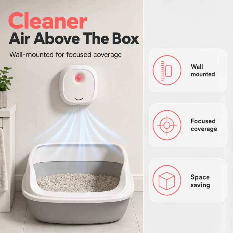 Smart Quiet Pet Odor Eliminator🔥50% OFF Limited Time Deal⏳ Ultra Quiet Device To Remove Stubborn Pet Odors