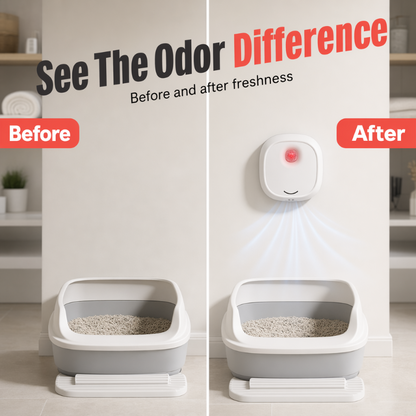 Smart Quiet Pet Odor Eliminator🔥50% OFF Limited Time Deal⏳ Ultra Quiet Device To Remove Stubborn Pet Odors