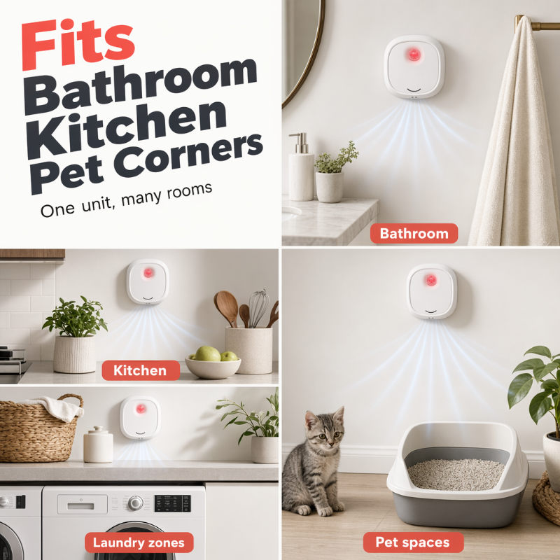 Smart Quiet Pet Odor Eliminator🔥50% OFF Limited Time Deal⏳ Ultra Quiet Device To Remove Stubborn Pet Odors