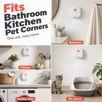 Smart Quiet Pet Odor Eliminator🔥50% OFF Limited Time Deal⏳ Ultra Quiet Device To Remove Stubborn Pet Odors