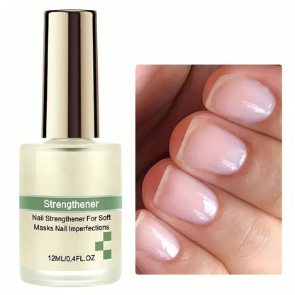 💅Limited Time Buy 1 Get 1 FREE！✨3-in-1 Nail Strengthener Treatment, Repair Serum for Weak Soft Cracked Nails, Smooth Shiny Nail Hardener for Damaged Nails