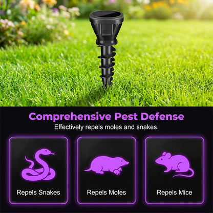 🔥Over 100,000 sold! 🛡️ Repel snakes, insects, rodents and protect your home! 🏡️ Solar Powered Ultrasonic Mouse Repeller