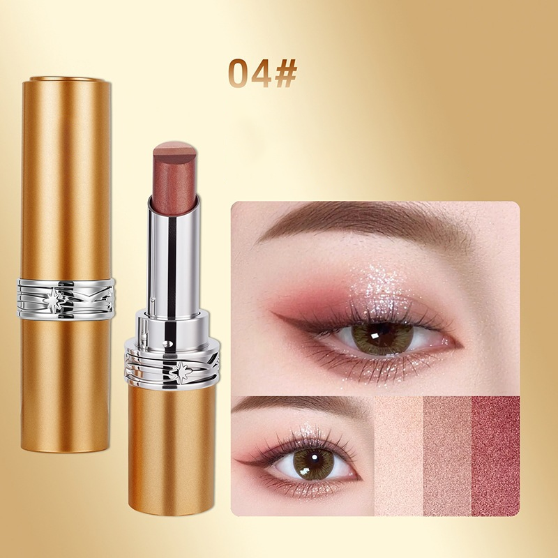 👱‍♀️Recommended by celebrity makeup artists! ✨️Create your beauty with one stroke! 👀3-Tone Gradient Eyeshadow Stick
