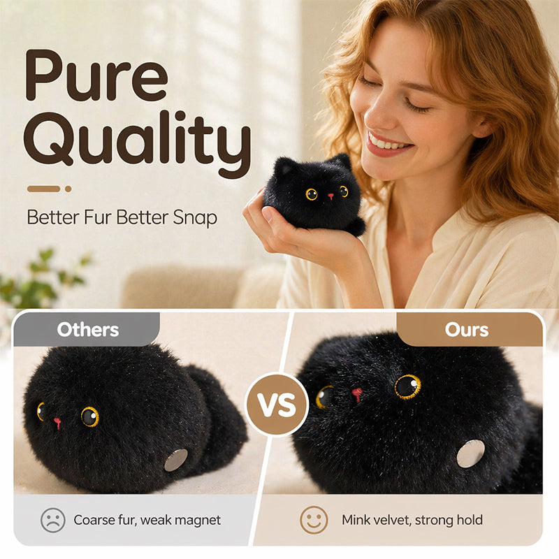 🥳2026 HOT SALE🥳💞50K+ SOLD!🧸✨ 50% OFF! Lovely Plushie Fridge Magnet Doll – Ultra‑soft mink velvet, hidden magnet. Sticks to fridge, monitor & more. A cute companion for everyday! 💖🎀