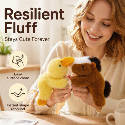 🥳2026 HOT SALE🥳💞50K+ SOLD!🧸✨ 50% OFF! Lovely Plushie Fridge Magnet Doll – Ultra‑soft mink velvet, hidden magnet. Sticks to fridge, monitor & more. A cute companion for everyday! 💖🎀