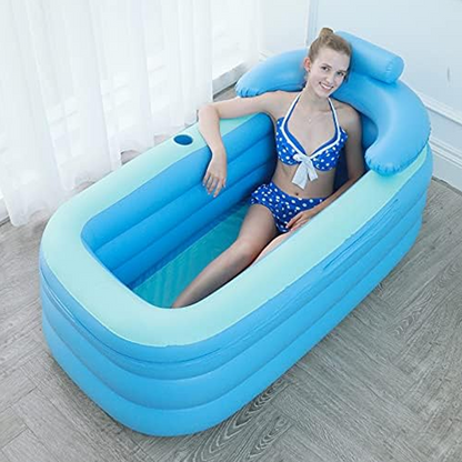 Three-Layer Insulated Inflatable Bathtub