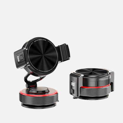 Universal Adjustable Magnetic Car Phone Holder, Vacuum‑Suction Base, Stable Magnet Mount, Auto Interior Accessory