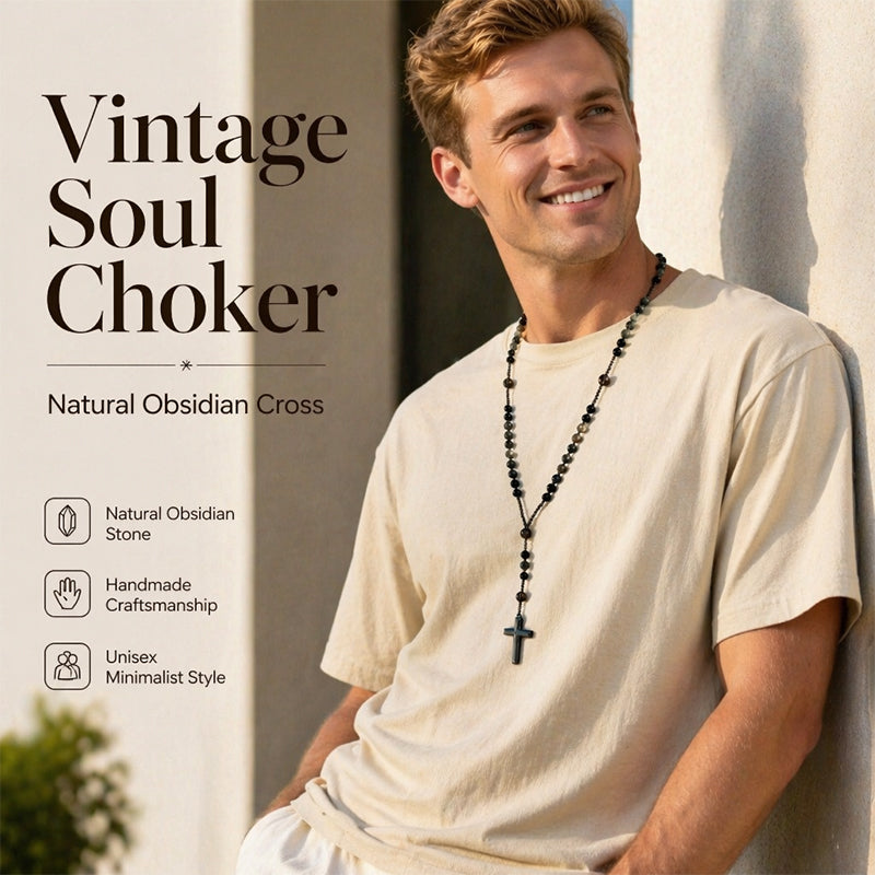 ✝️ 50% OFF NOW! ⛓️ Retro Necklace with Cross Pendant – Vintage design, durable chain & timeless cross charm – Perfect for daily wear or meaningful gifting ✨