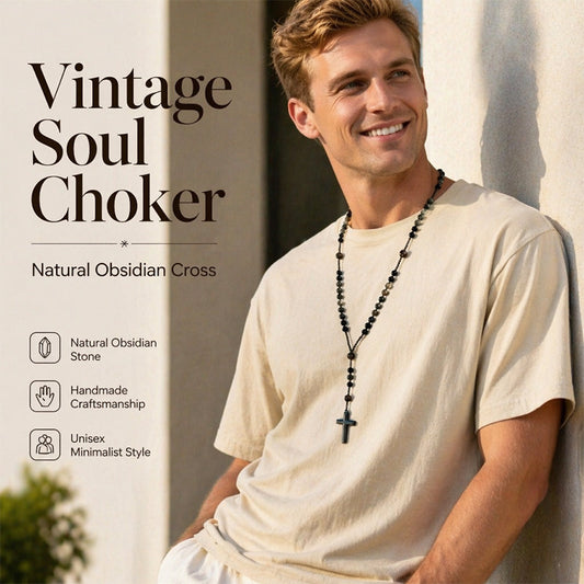 ✝️ 50% OFF NOW! ⛓️ Retro Necklace with Cross Pendant – Vintage design, durable chain & timeless cross charm – Perfect for daily wear or meaningful gifting ✨