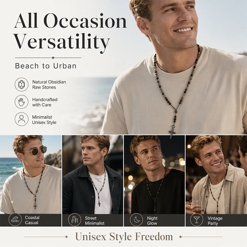 ✝️ 50% OFF NOW! ⛓️ Retro Necklace with Cross Pendant – Vintage design, durable chain & timeless cross charm – Perfect for daily wear or meaningful gifting ✨