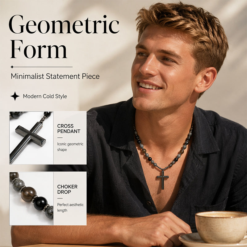 ✝️ 50% OFF NOW! ⛓️ Retro Necklace with Cross Pendant – Vintage design, durable chain & timeless cross charm – Perfect for daily wear or meaningful gifting ✨