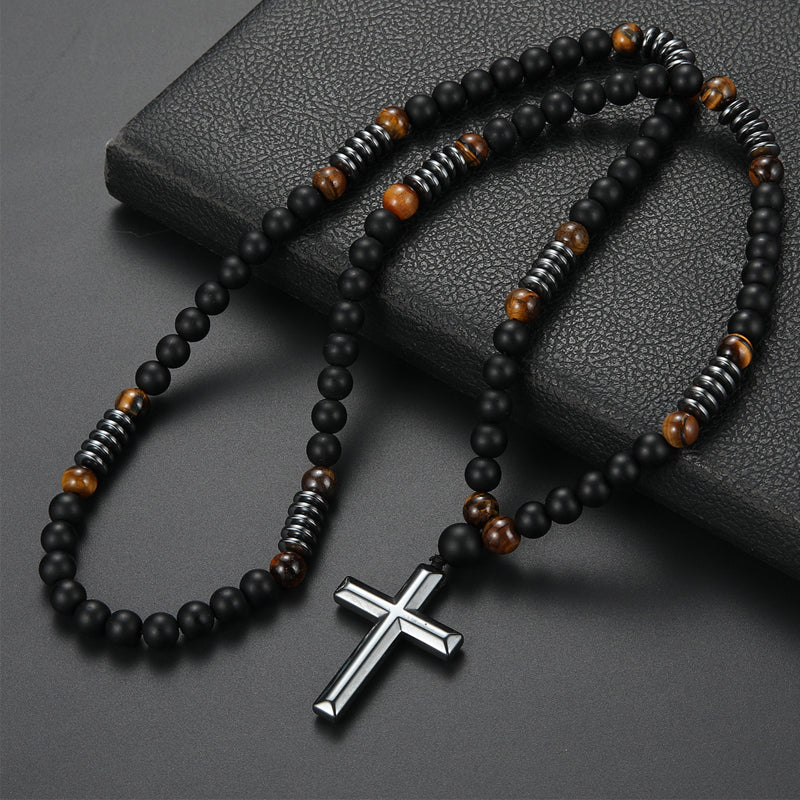 ✝️ 50% OFF NOW! ⛓️ Retro Necklace with Cross Pendant – Vintage design, durable chain & timeless cross charm – Perfect for daily wear or meaningful gifting ✨
