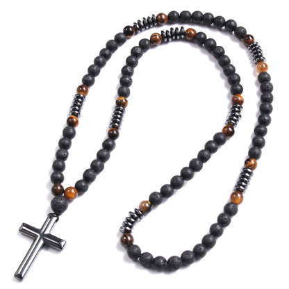 ✝️ 50% OFF NOW! ⛓️ Retro Necklace with Cross Pendant – Vintage design, durable chain & timeless cross charm – Perfect for daily wear or meaningful gifting ✨