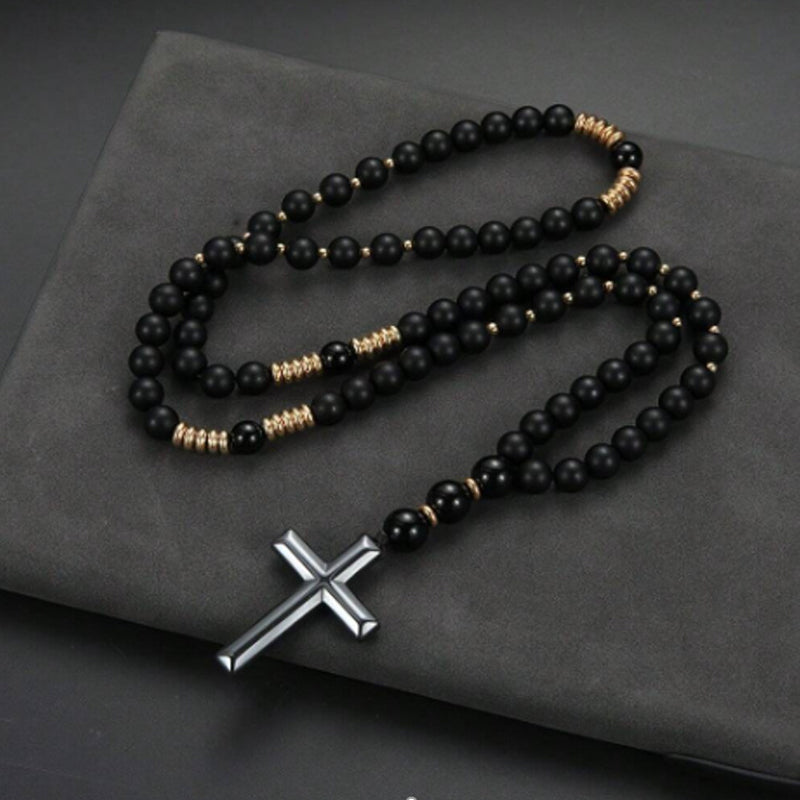 ✝️ 50% OFF NOW! ⛓️ Retro Necklace with Cross Pendant – Vintage design, durable chain & timeless cross charm – Perfect for daily wear or meaningful gifting ✨