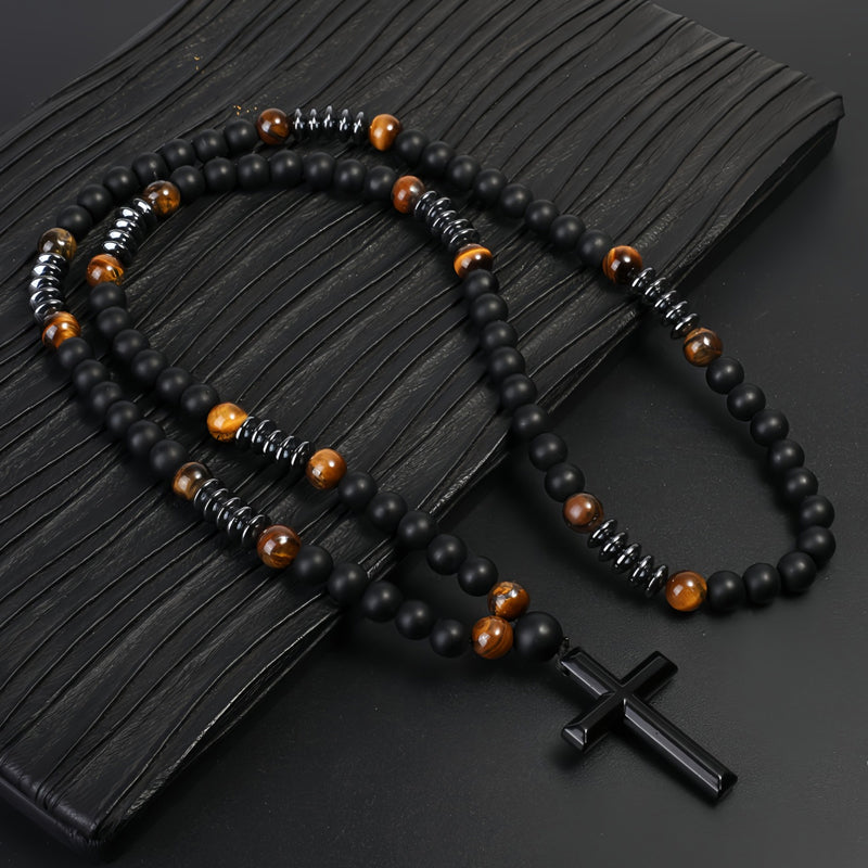 ✝️ 50% OFF NOW! ⛓️ Retro Necklace with Cross Pendant – Vintage design, durable chain & timeless cross charm – Perfect for daily wear or meaningful gifting ✨