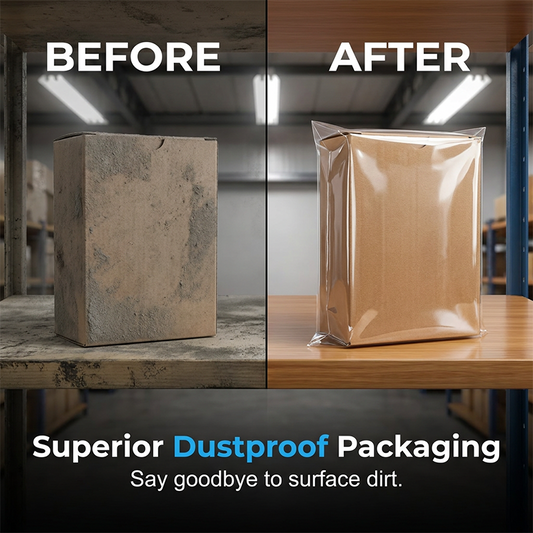 🔥Limited Time Promotion 50% OFF🔥Clear Heat Shrink Wrap Bags for Dustproof Packaging