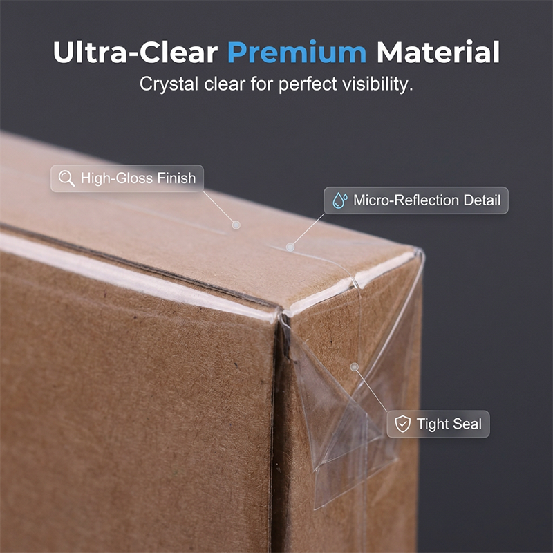 🔥Limited Time Promotion 50% OFF🔥Clear Heat Shrink Wrap Bags for Dustproof Packaging