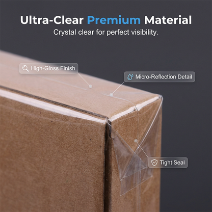 🔥Limited Time Promotion 50% OFF🔥Clear Heat Shrink Wrap Bags for Dustproof Packaging