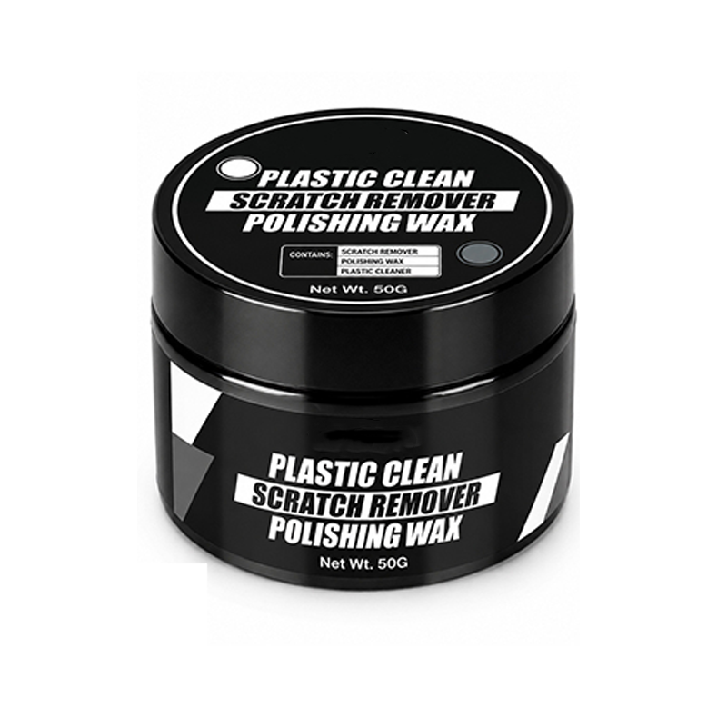 Car Plastic Scratch Remover and Restorer Wax with Sponge
