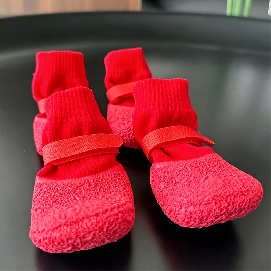 Anti-Slip Waterproof Pet Shoe Socks