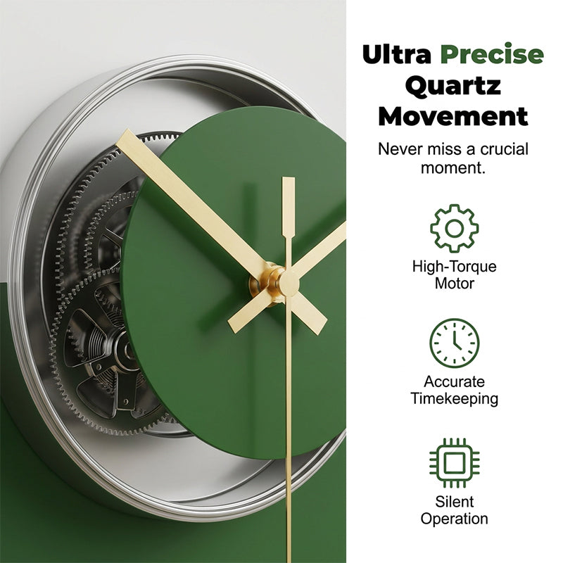 Decorative Round Wall Clock with Image Printing Service