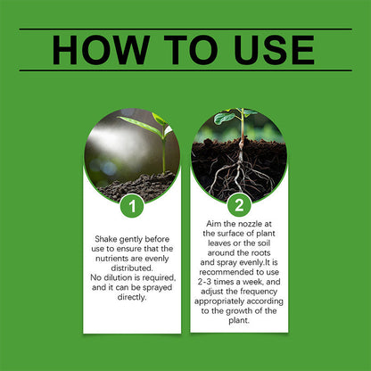 🔥Hot Sale 50% OFF🔥 🌿Nutrition Supplement For Plants！💦🌱Thrive And Grow Strong！Plant Nutrient Liquid Spray – Foliar Feed, Ready-to-Use, for Indoor & Outdoor 🌿