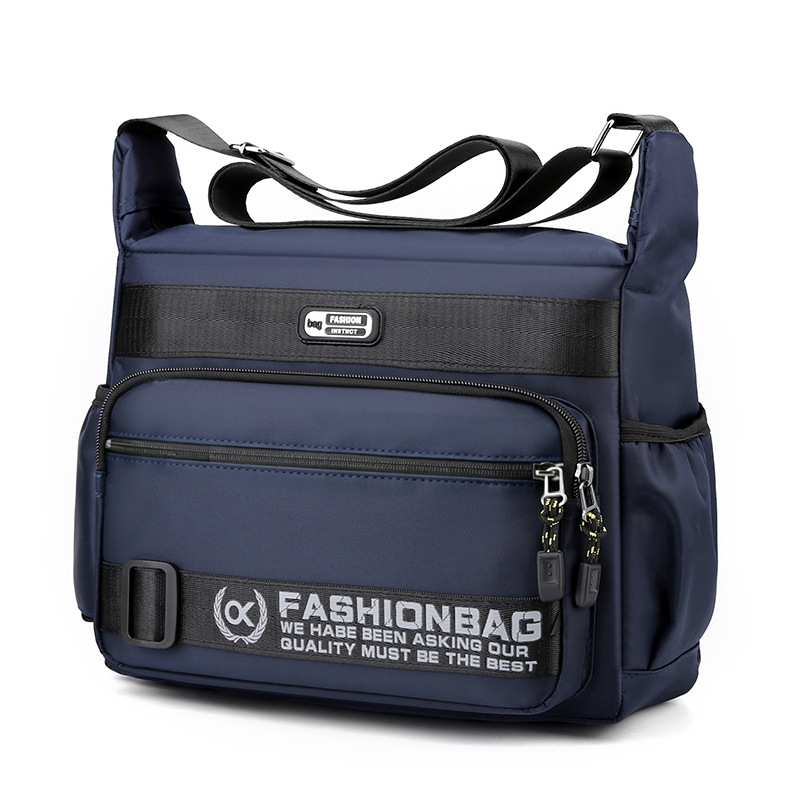 Men's Large Capacity Multi-Pocket Crossbody Bag