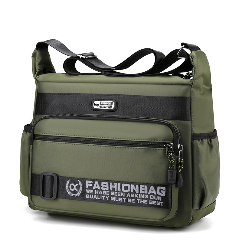 Men's Large Capacity Multi-Pocket Crossbody Bag