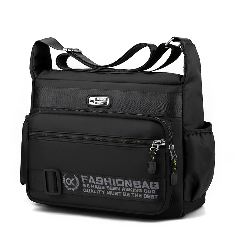 Men's Large Capacity Multi-Pocket Crossbody Bag