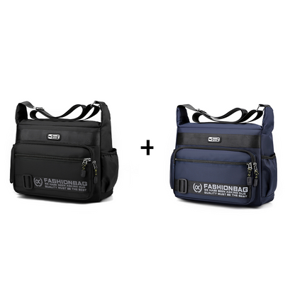 Men's Large Capacity Multi-Pocket Crossbody Bag