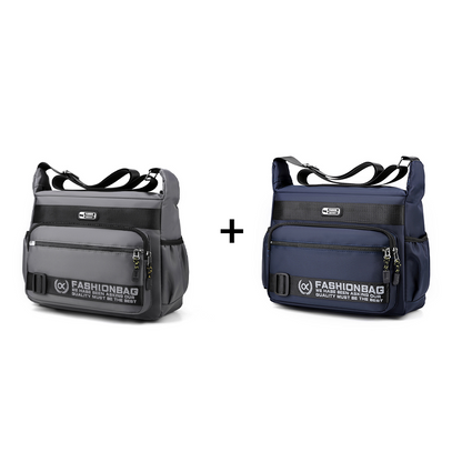 Men's Large Capacity Multi-Pocket Crossbody Bag