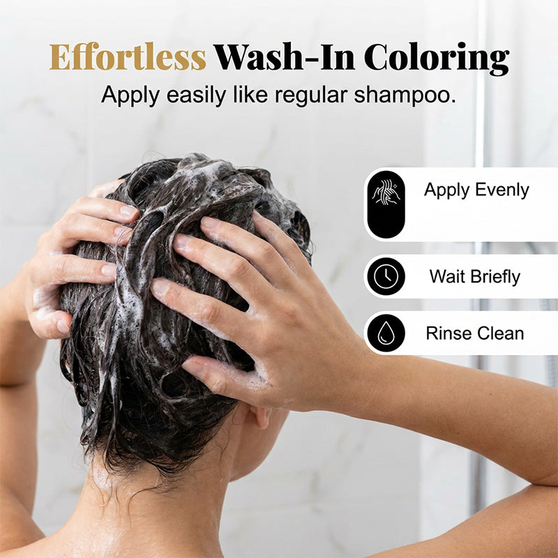 Instant  Hair Color Shampoo