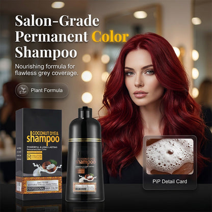 Coconut Color Shampoo – Wash-In, No Salon Needed