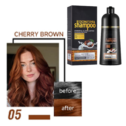 Coconut Color Shampoo – Wash-In, No Salon Needed