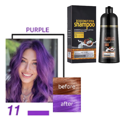 Coconut Color Shampoo – Wash-In, No Salon Needed
