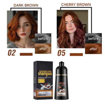 Coconut Color Shampoo – Wash-In, No Salon Needed