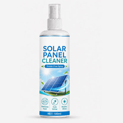 ☀️ LIMITED-TIME 50% OFF! Solar Panel Cleaner Spray, Streak-Free Cleaning Solution Removes Dust & Bird Droppings to Boost Power Efficiency