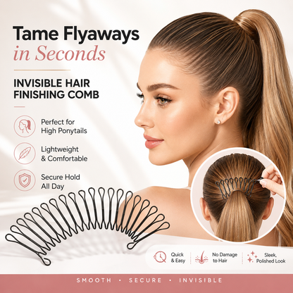 ⏳Time-Limited Special⏰Flexible Invisible Hair Comb—invisible, flexible, and non-slip—instantly creates a perfectly secure hold! 🌟