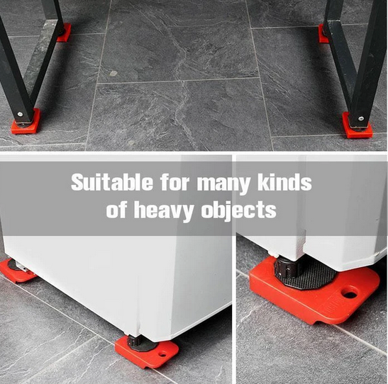 🎁Furniture Moving System – lift & slide up to 800 lbs, 360° rotation, floor-friendly pads. Move heavy furniture easily by yourself! 🛡️💪