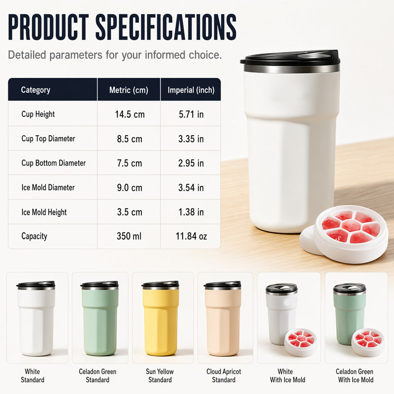 3-in-1 Rechargeable Self-Stirring Mug